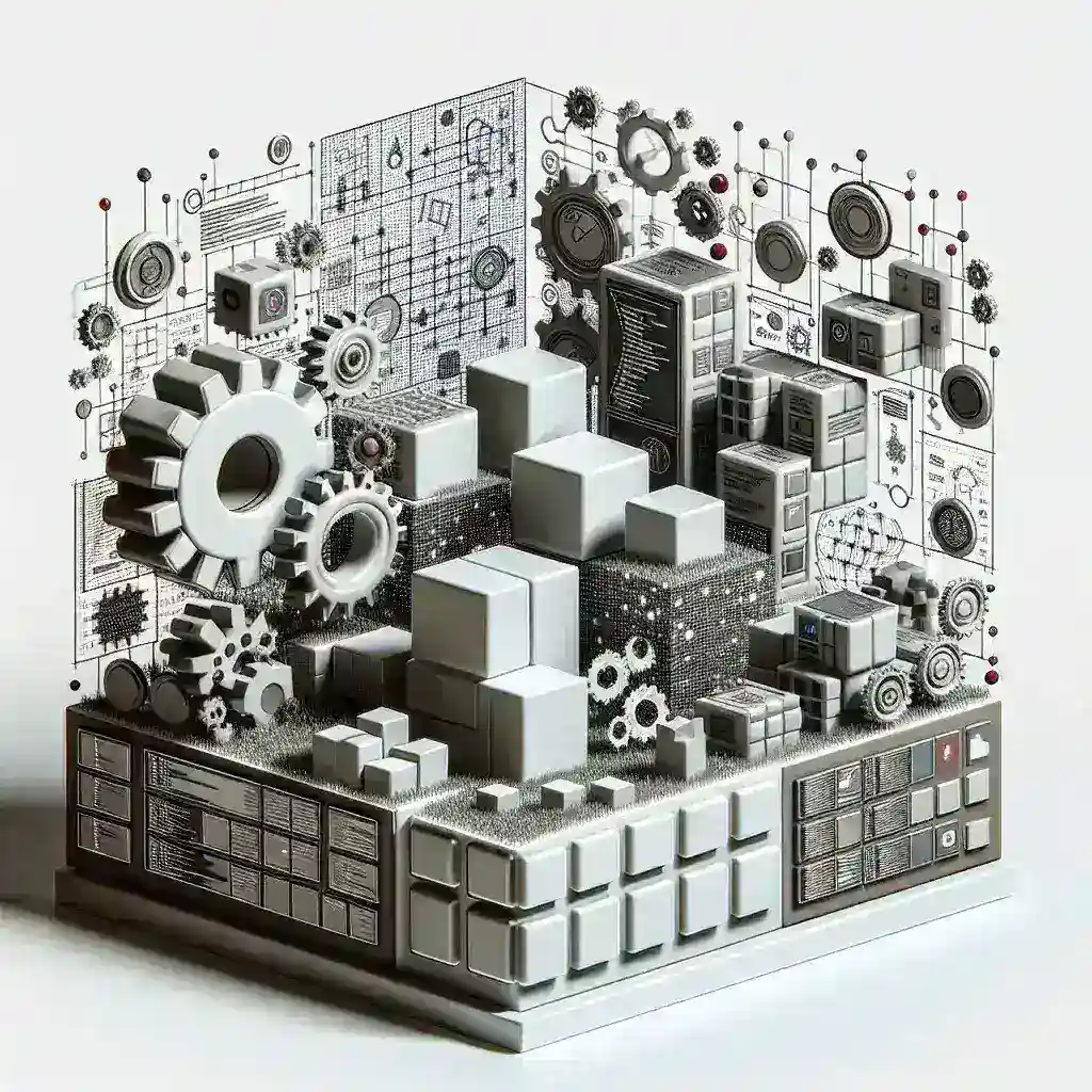 "Comparação de frameworks de desenvolvimento populares, incluindo Angular, React e Vue.js, com gráficos coloridos e icônicos para ilustrar suas características e aplicações em ambientes de programação."