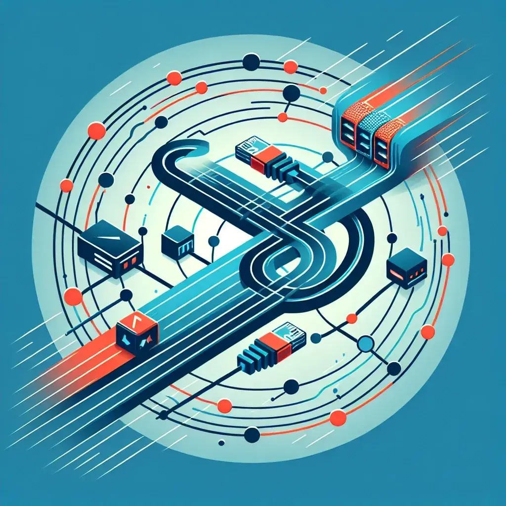 "Gráfico ilustrando o conceito de redes de baixa latência, destacando a importância da velocidade e eficiência na comunicação em rede, em alinhamento com o tema do artigo 'Entendendo Redes de Baixa Latência'."